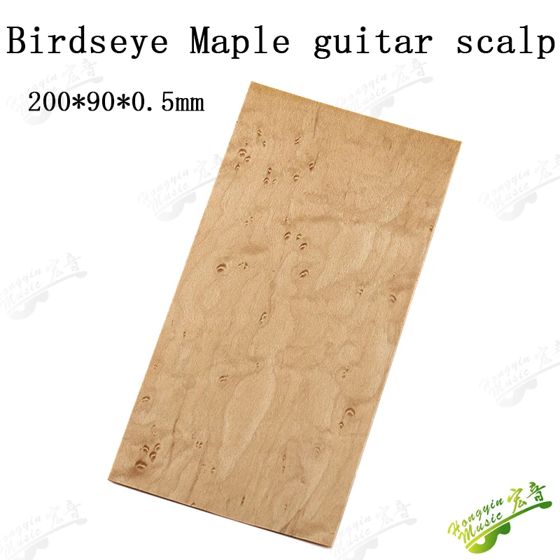 Zebrawood Gitarrenkopfplatte, wunderschönes Zebrano-Kopffurnier, Massivholz, handgefertigtes Material, Gitarrenzubehör, 200 x 90 x 0,55 mm – Detail 12