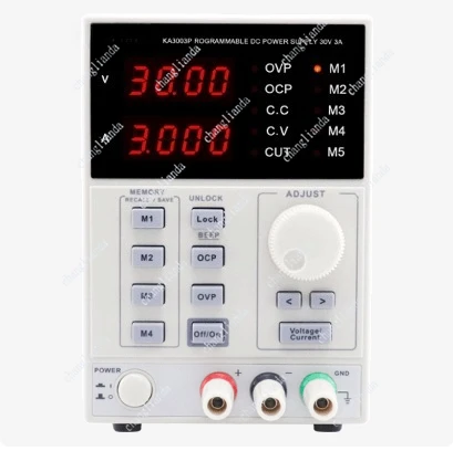 

Adjustable Precision Digital Programmable DC Power Supply 30V 5A Over-Voltage Protection Laboratory Grade KA3005D