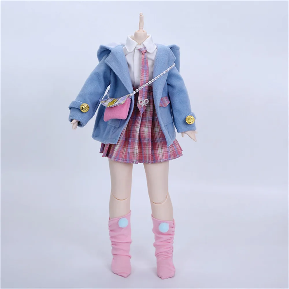 Outfits For 1/4 BJD Cute Clothes Anime Dress Carton Lala Ruru Egg ACGN SD Collection Toy