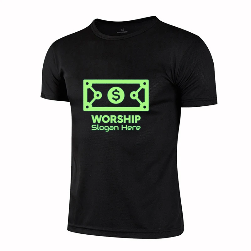 

Outdoor Street y2k Fashion Short Sleeve Worship Graphic Funny Original Man T-Shirts Crew Neck Short Sleeve Men'S Clothing Tops