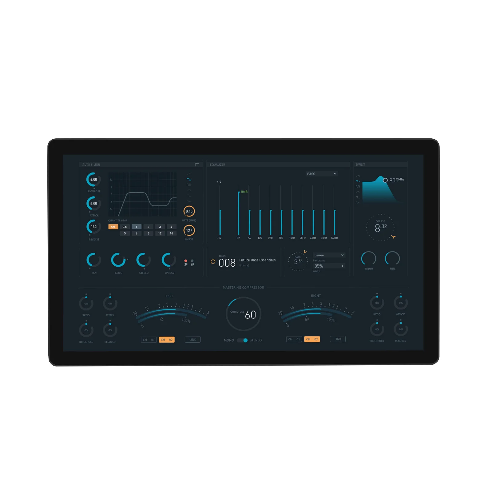 21.5inch Capacitive Touch Monitor, 1080×1920 Full HD Raspberry Pi CM4 all-in-one machine built-in CMPI4102008