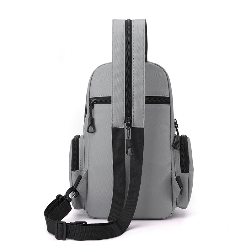 Modische Multifunktionale Brusttasche Fahrrad-Brusttasche Herren Mini-Rucksack Geeignet für Tägliches Pendeln Outdoor-Sport Reisen – Detail 17