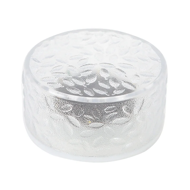 AF90-Runde Solar-Außenhof-wasserdichte LED-Außengarten-Rasenleuchte, Treppenleuchte (warmweiß), langlebig