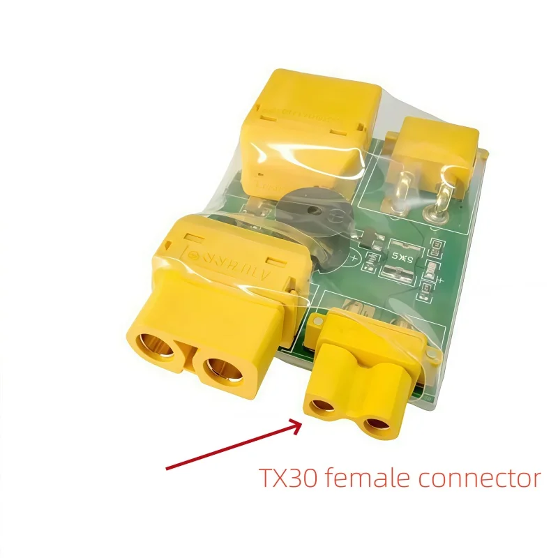 1 قطعة/4 قطعة مكافحة ماس كهربائى حامي XT60 معبر XT30XT60 اختبار المكونات بطارية ليثيوم نموذج الطائرات ماس كهربائى حامي