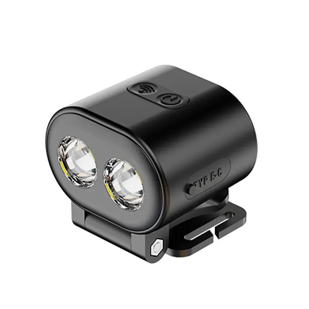 Multi-function Mini Camping Cap Lamp  Light LED Headlamp Induction Headlight USB Rechargable Smart Cap Clip Wrist Light