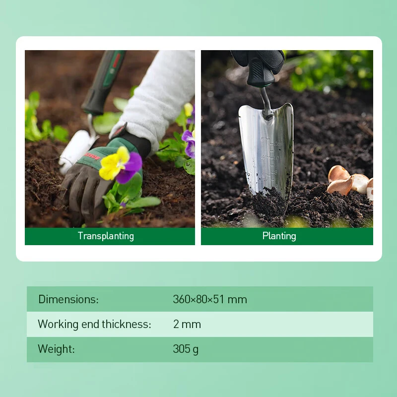 Bosch Garden Hand Tool เกรียงปลูกเกรียง Hand Rake Garden Cultivator ส้อมมือมือถือสวนเครื่องมือ