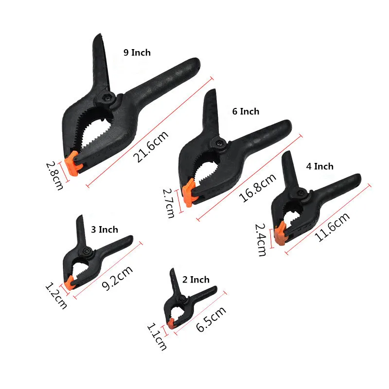 1/12PCS Photography Heavy Duty Muslin Clamps Photo Booth Background Stand Clip Fixed Backdrop Muslin Green Screen