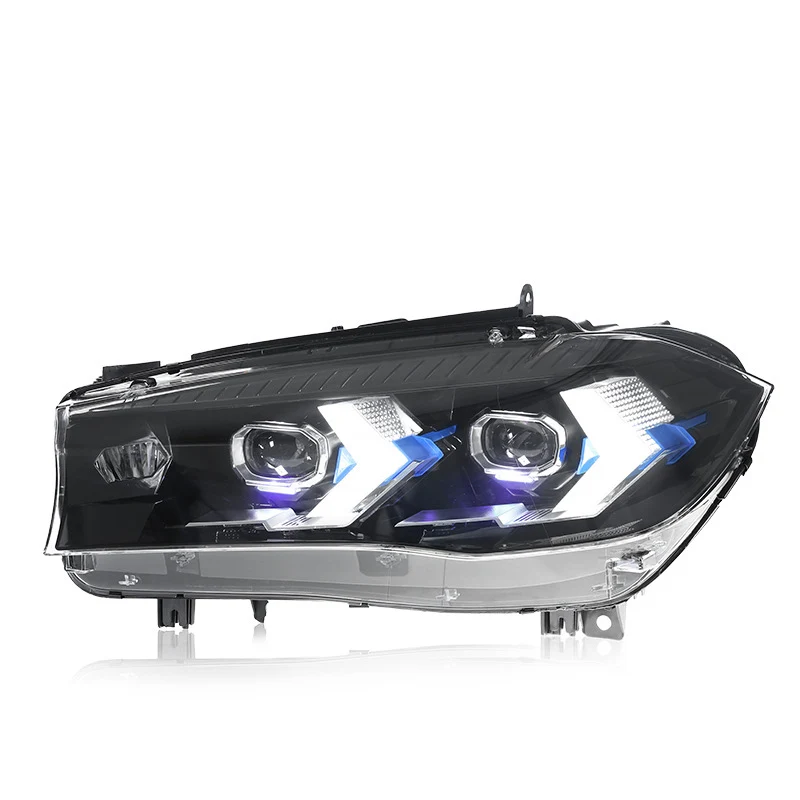 Car Accessories Head Lamp Assembly For BMW X5 F15 LED Daytime Running Lights Streamer Turn Signal Indicator