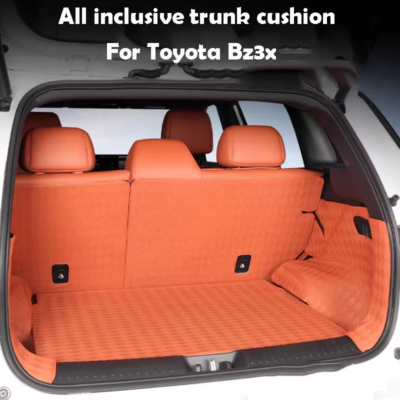

For Toyota Bz3x 2025 All Inclusive Trunk Cushion Leather Material Effective Protection Car Accessories