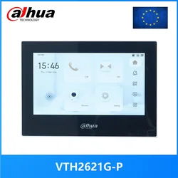 Dahua VTH2621GW-P / VTH2621G-P 802.3af PoE 7-calowy Monitor wewnętrzny dotykowy, Monitor dzwonka, wideodomofon, wbudowana karta SD 32GB