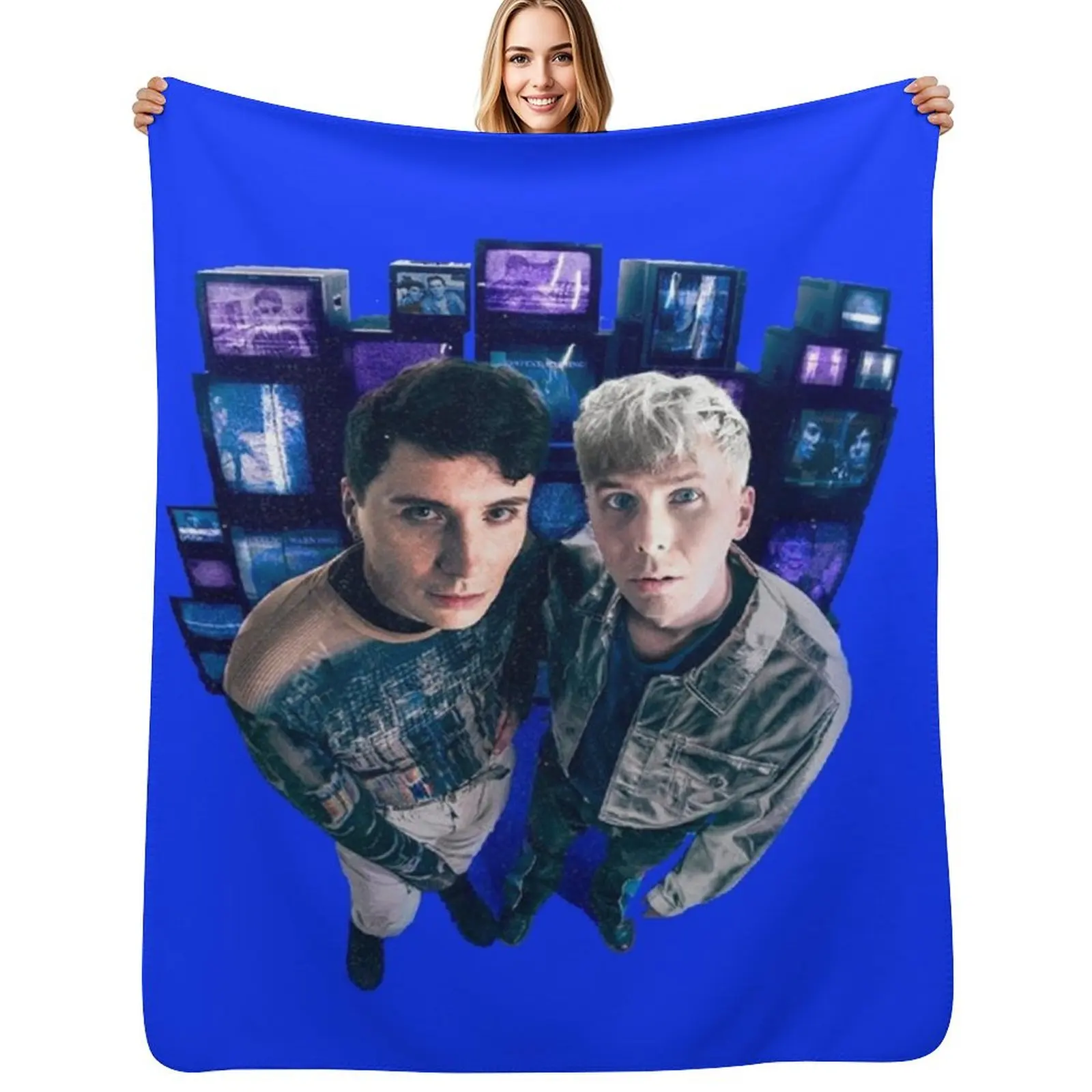 

Dan and Phil Terrible Influence Tour Throw Blanket christmas gifts Sofa Luxury Brand Blankets For Baby Blankets