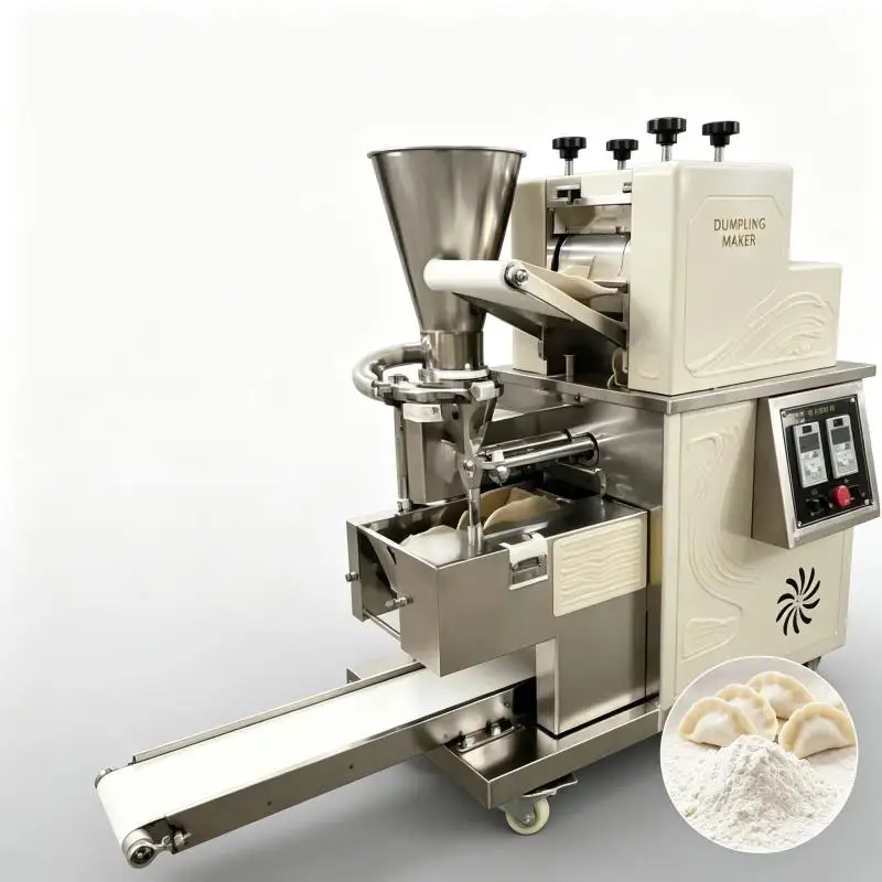 Commercial Dumpling Making Machine Automatic Wrapper Filling Forming Equipment for High Efficiency Catering Food Service