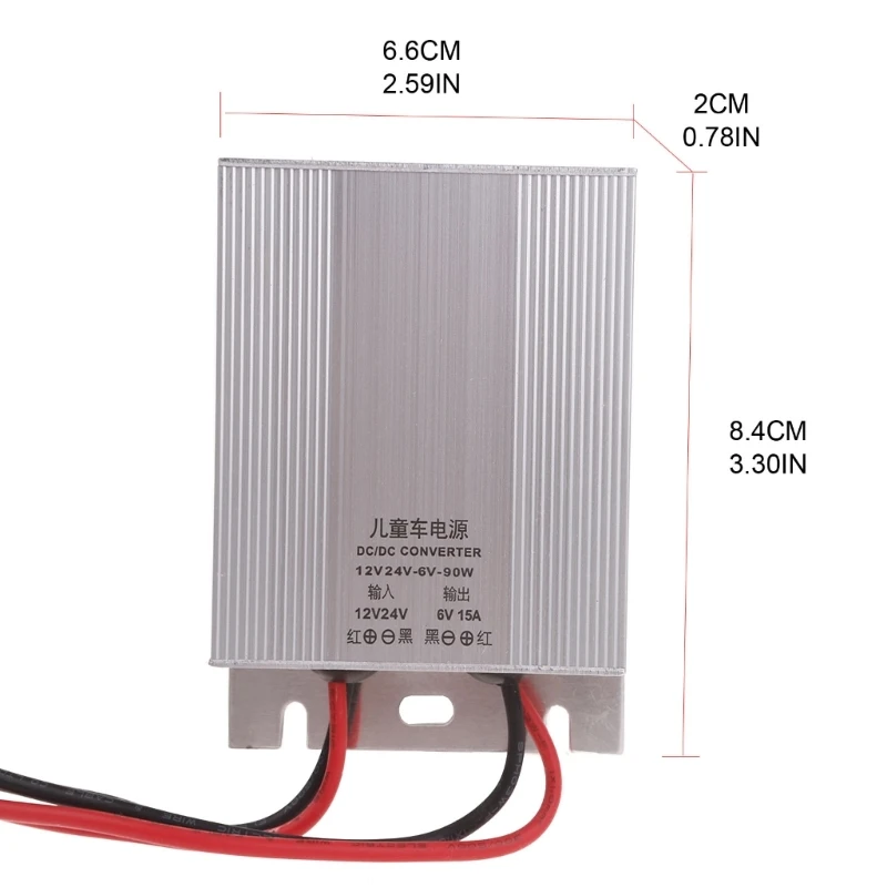 12V 24V 6V 10A 15A 20A 防水 DC-DC 電圧降圧コンバータレギュレータ変圧器電源ドロップシップにステップダウン