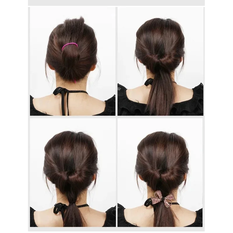 1/2/3set Simple Pattern Hair Pulling Pin Hair Styling Set Four Piece Hairdressing Tool Hair Styling Braid Hair Tools