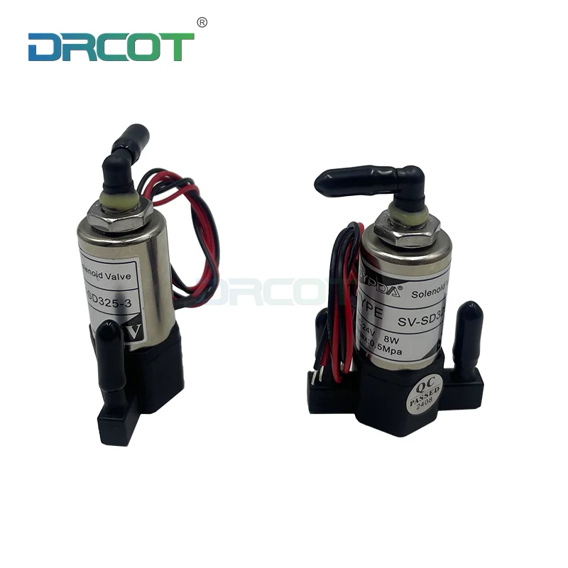 Wide Format Printer Parts SYPDA 3-Way SV-SD325-3 Solenoid Valve Solvent Eco-solvent UV Printer Magnetic Valve
