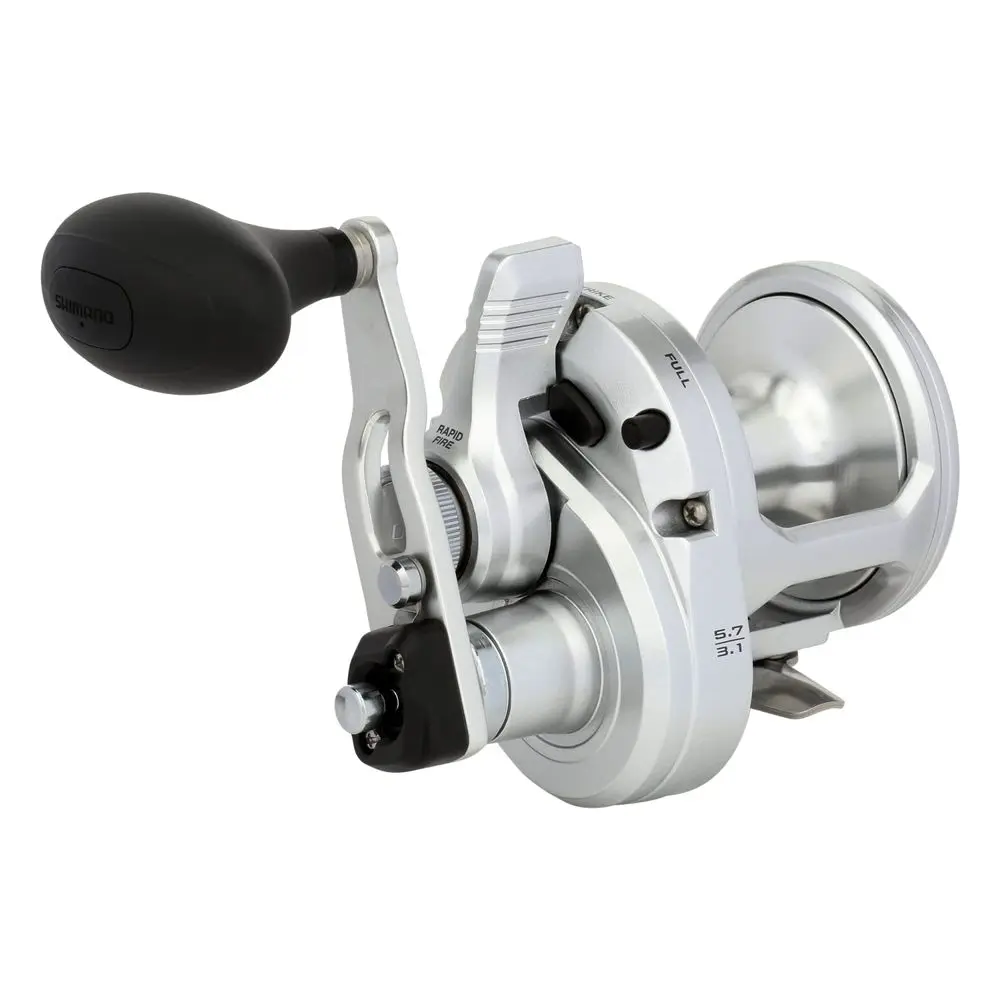 

SpeedMaster 2 Speed Lever Drag Saltwater Fishing Reel, Right Hand Retrieve