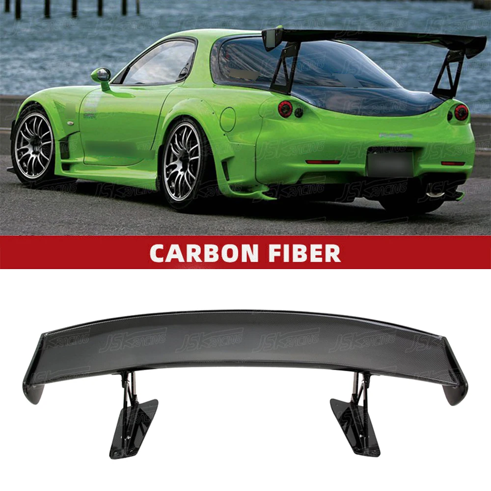 R Gt-3 Style Carbon Fiber Spoiler For Mazda Rx7 Fd3S 1993-1996