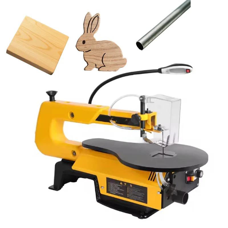 

400-1600rpm 16 "adjustable Speedline Saw Machine LED Working Light Adjustable Speed Foot Switch