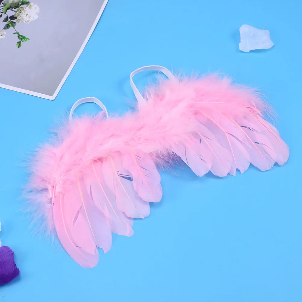 

2 PCS Wings Baby Photography Props Hair Accessories Angel for Girls Toddler Outfit