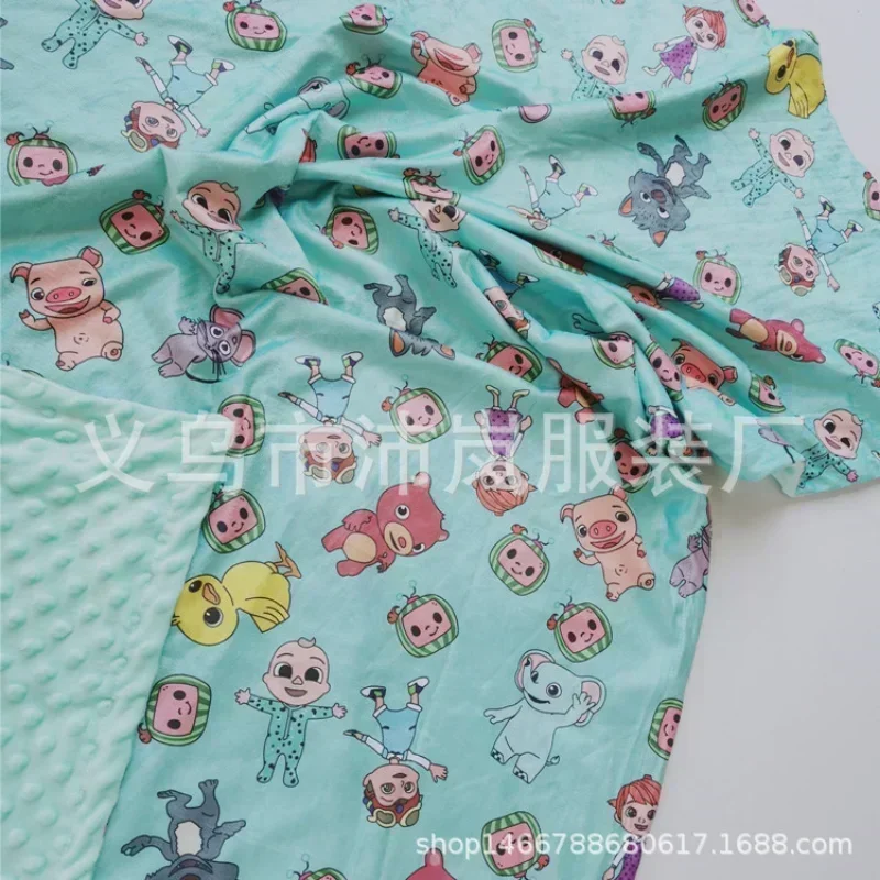 Cocomelon Blanket Flannel Soft and Comfortable Home Travel Blanket