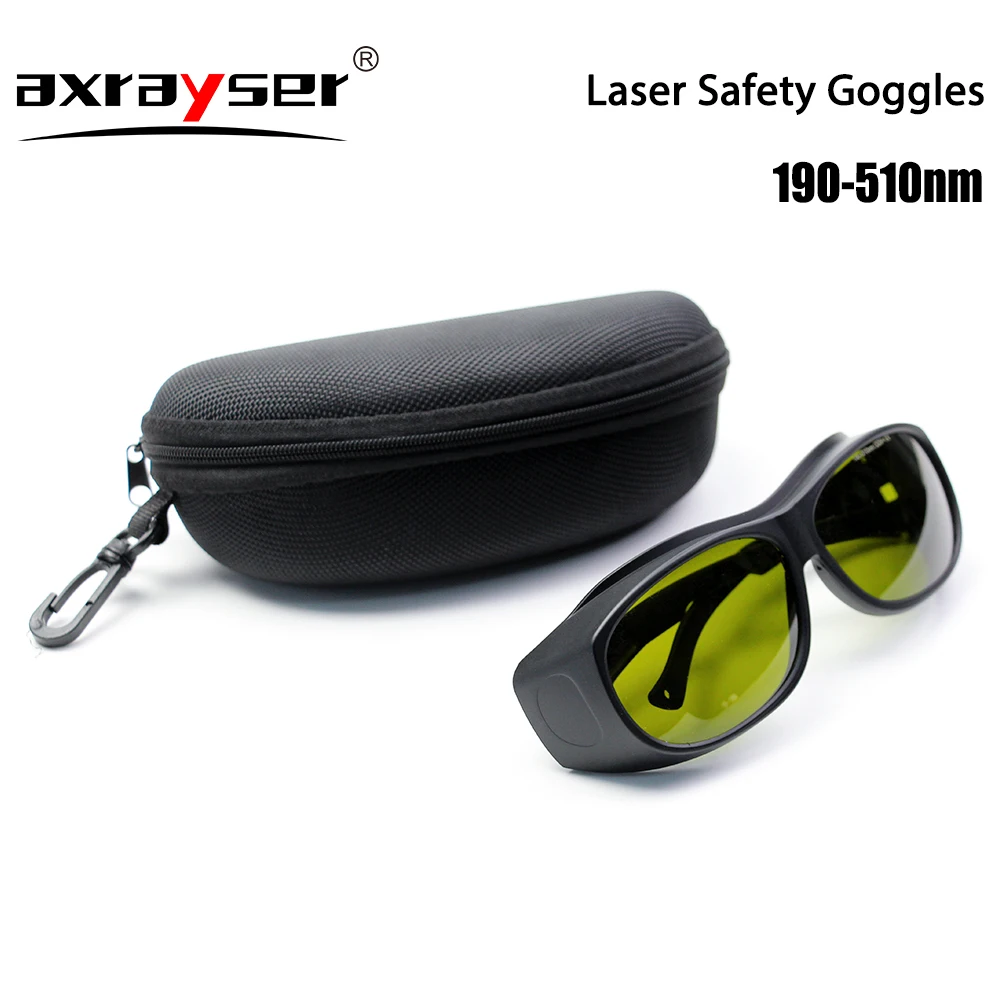 190-510nm Protective Goggles Laser Size Safety Goggles For CO2 Laser Welding Cutting Engraving Machine