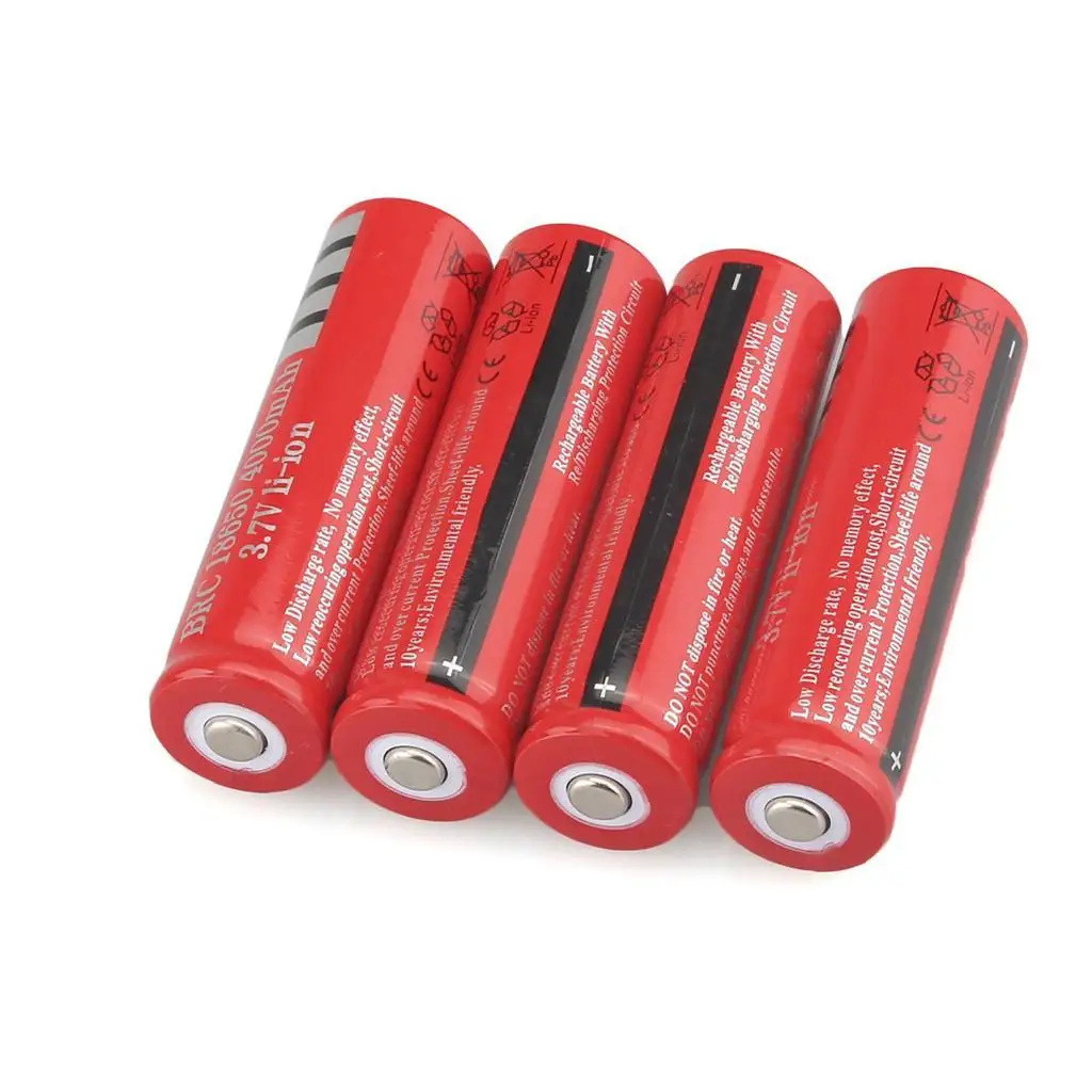 Li-Ion wiederauf ladbare 18650 Batterien 3,7 V 4800amh 18650 Akku wiederauf ladbare Batterie