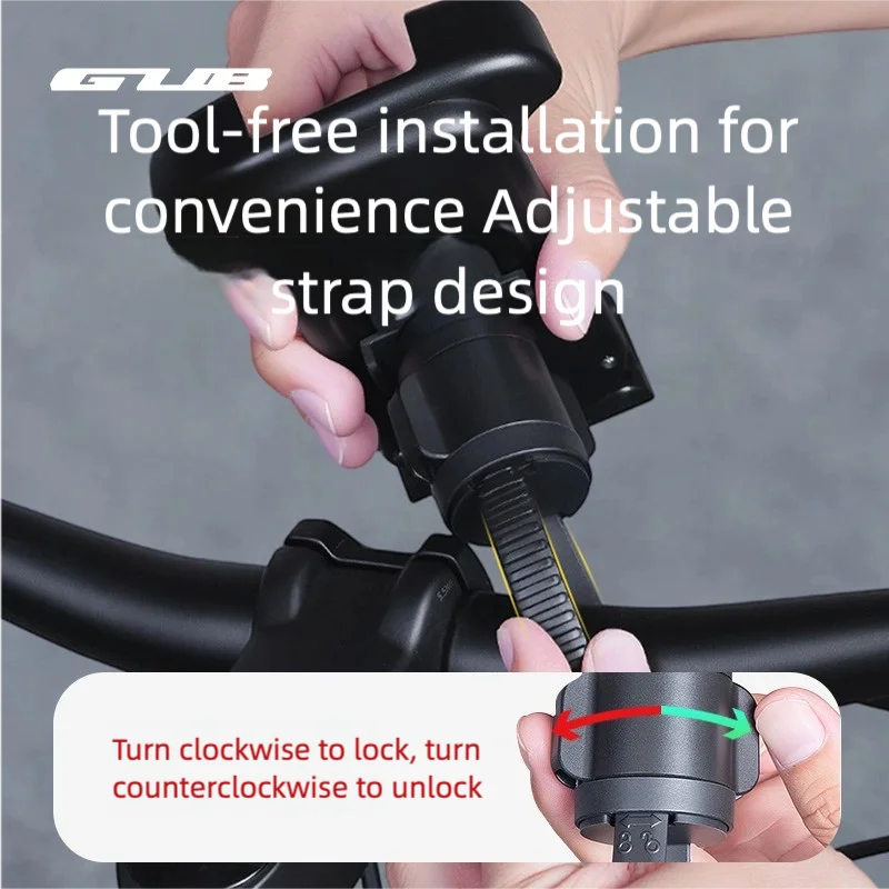 GUB P18 الدورية الهاتف المحمول كتيفة ثابتة دراجة هوائية جبلية الملاحة دراجة كهربائية ركوب حامل هاتف المحمول أداة #4