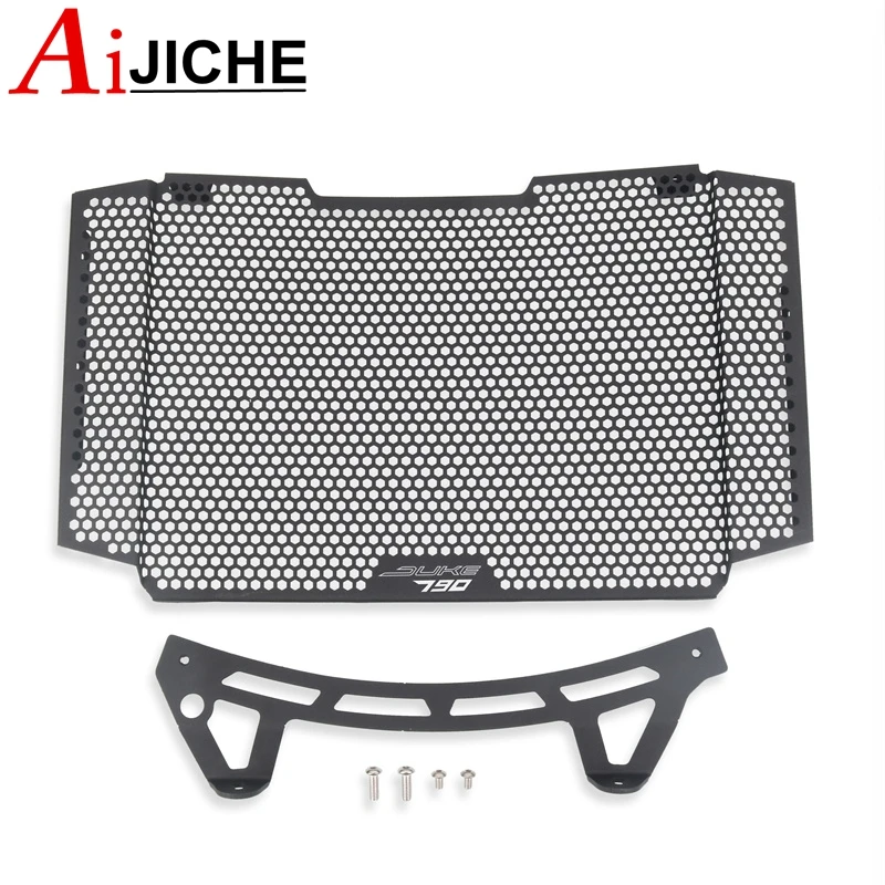 Motocicleta Radiador Grille Guard Cover, Refrigerador de óleo de água para DUKE 790 2022-2023, DUKE 890 2021-2023