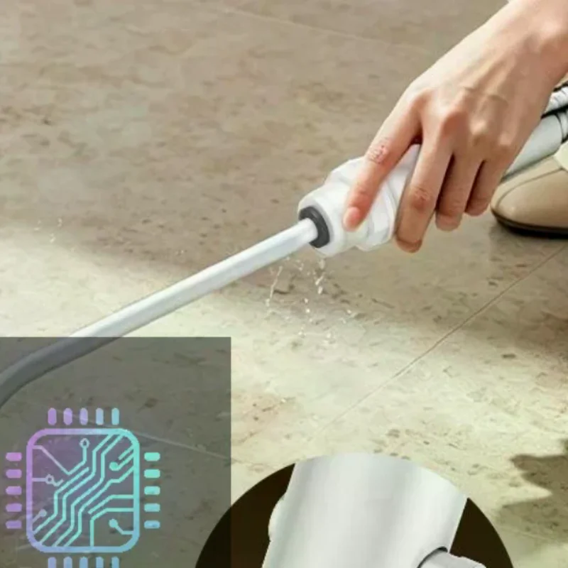 High Pressure Cleaning Nozzle, Elongated Curved Shower Sprayer For Toilet Gap Floor Drain Deep Stain Washing,1/2'' Interface