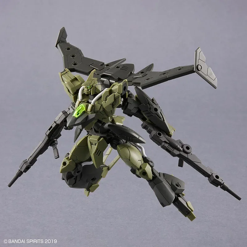 BANDAI  Original GUNDAM 1/144 30 MINUTES MISSIONS 30MM BEXMｰ21 VERDENOVA [GREEN] Assembly Toys Give children Collectible Model