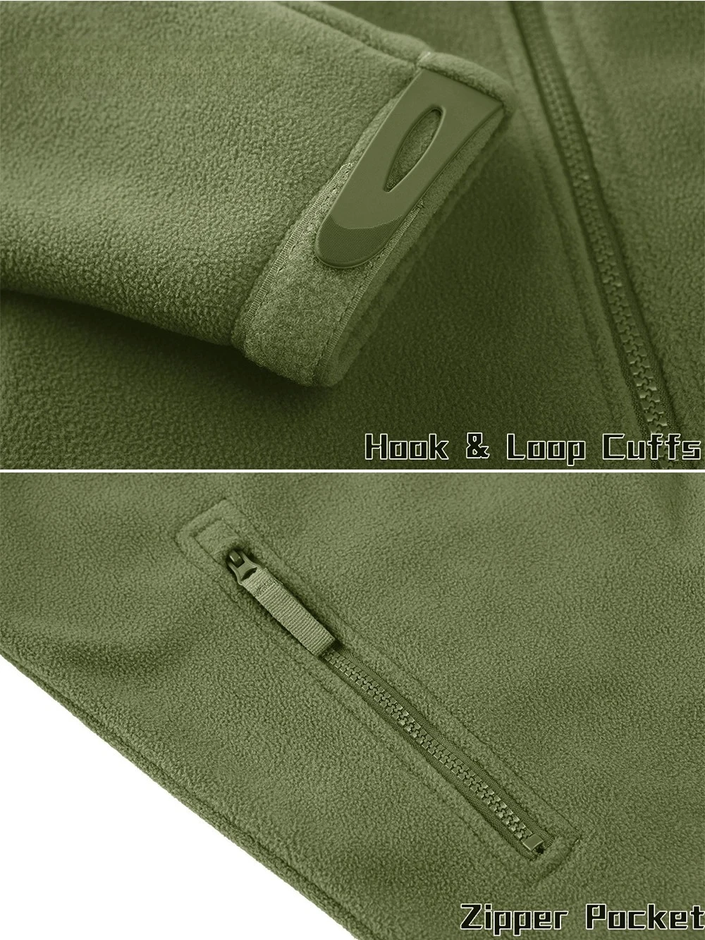سترة صوف خضراء معاطف عمل حراري - مراجعة Windbreaker Men Zip وسعره