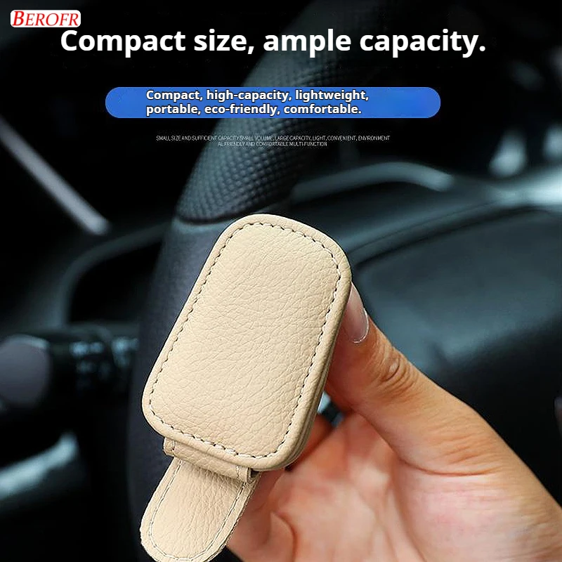 1 قطعة سيارة الشمس قناع نظارات مقاطع الداخلية النظارات تخزين حامل تخزين مدمج ل Li AUTO LIXIANG L7 L8 L9 واحد #4