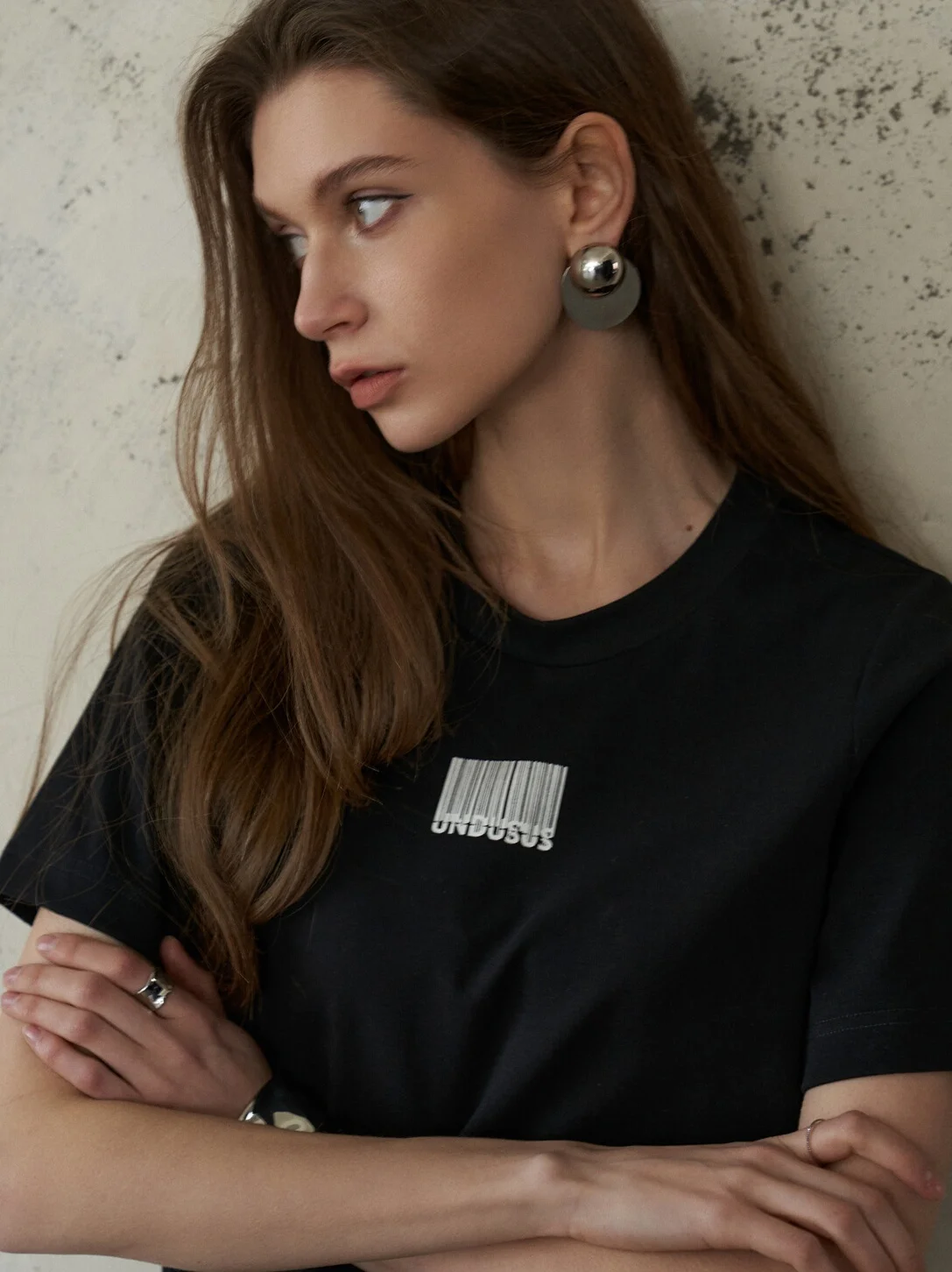 

Футболка Undusus с принтом на весну-лето, приятная к телу, мягкая, в уличном стиле, из смесового хлопка, повседневный топ