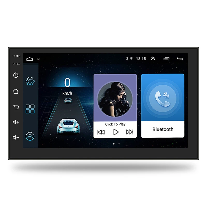 2 din car mp5 player 7 inch android with Navigation GPS Wifi For Car Stereo Radio Audio player