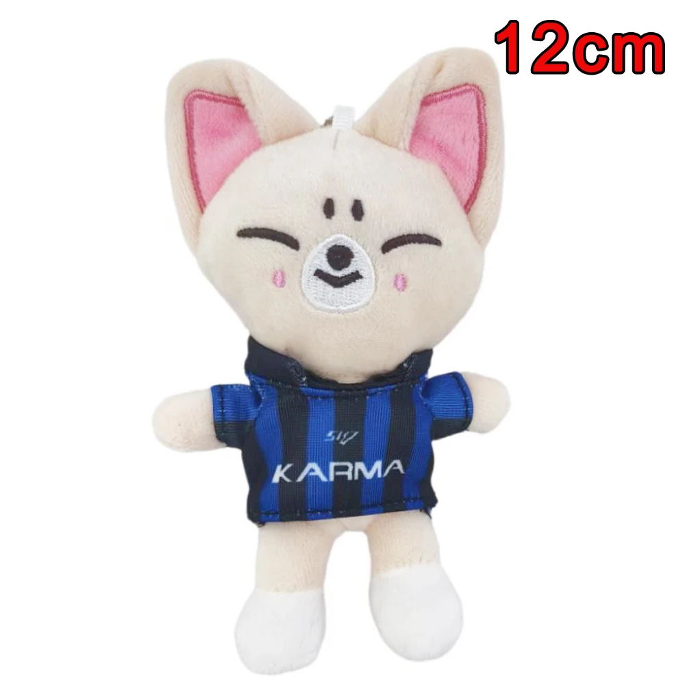 Nuovo portachiavi SKZOO in peluche, peluche Stray Kids KARMA, bambola di peluche SKZ, peluche per bambini, regalo per i fan di Bangchan, Felix, Hyun Jin