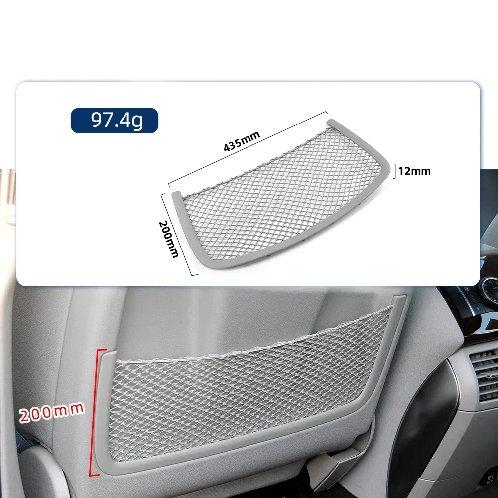 For Mercedes Benz ML GL GLS GLE Class W166 W164 W251 Car Seat Back Storage Bag Mesh Bags Multi Function Net Bag Net Pocket