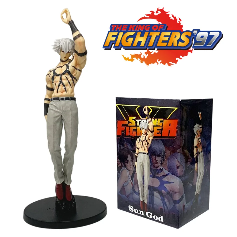 Figura de Ação Anime The King of Fighters de 26cm, Figura de Ação Orochi, Kyo Kusanagi/Iori Yagami, Brinquedos de Coleção em PVC