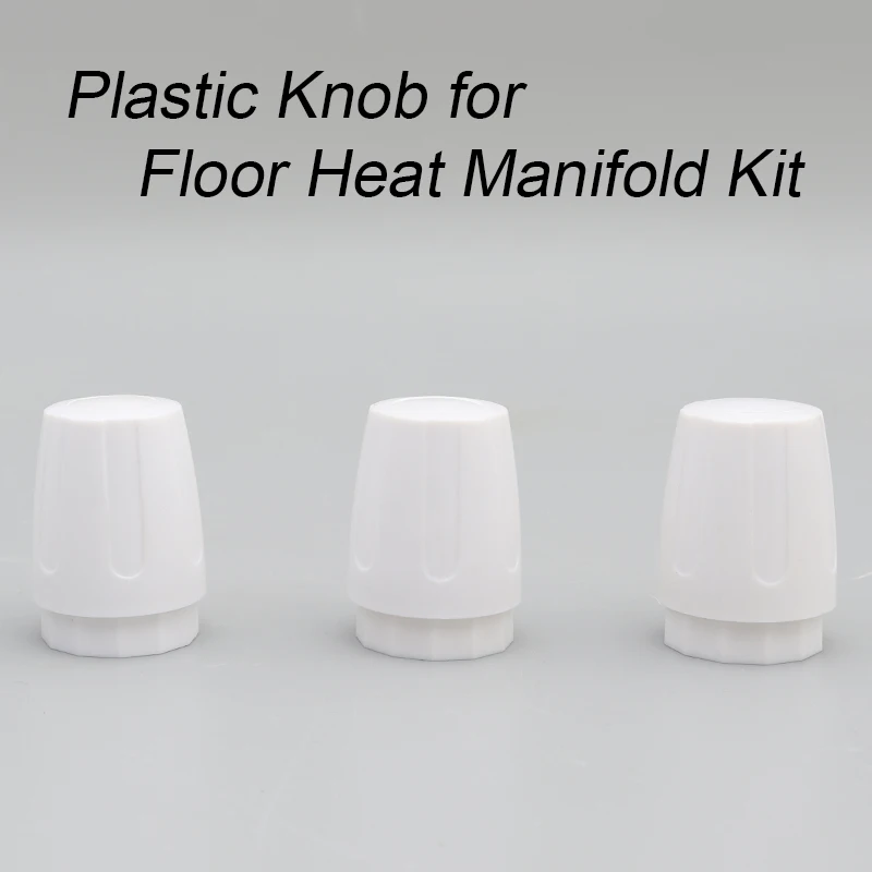 5 Pieces plastic knob for ABST PEX Manifold, Stainless Steel Floor Heat Manifold Kit M30X1.5mm