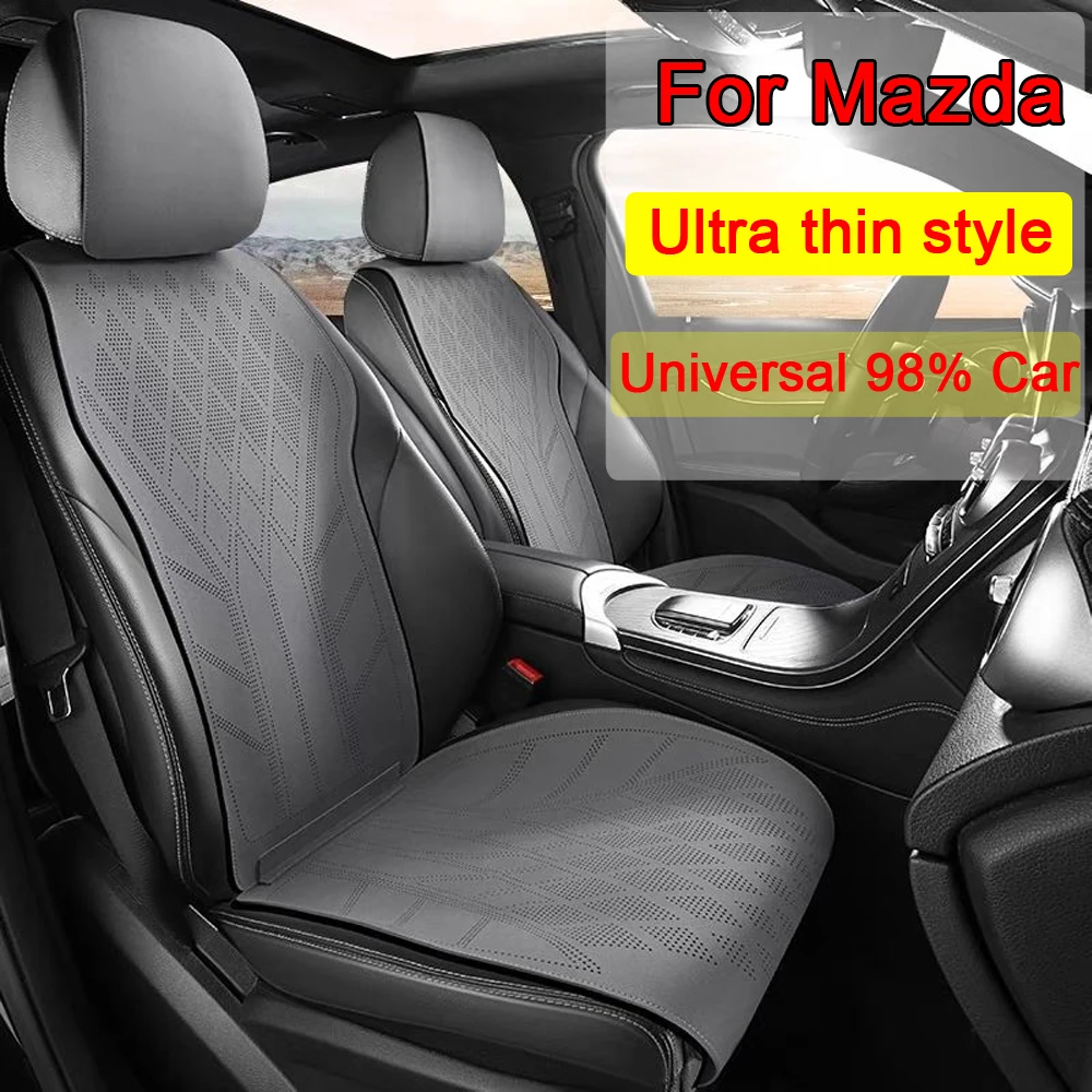 

Чехол на автомобильное сиденье, замшевый дышащий защитный чехол для автомобильного сиденья для Mazda 2 3 5 6 Atenza CX-3 CX-4 CX-5 CX-7 CX8, аксессуары