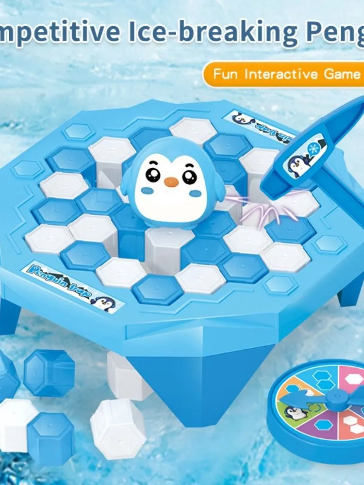 Jeu de société brise-glace en plastique pour adultes, grenouille, animaux, intéressant