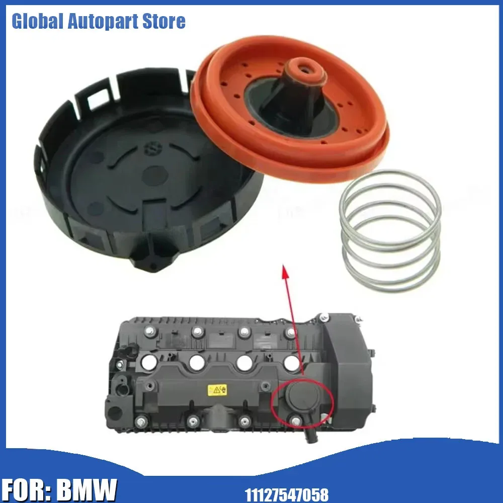 

Car Accessories 2 Pcs Crankcase Vent PCV Valves 11127547058 For BMW 545I 550I 645Ci 650I 06-2010 745I 750I 645CI X5 V8 4.4L 4.8L