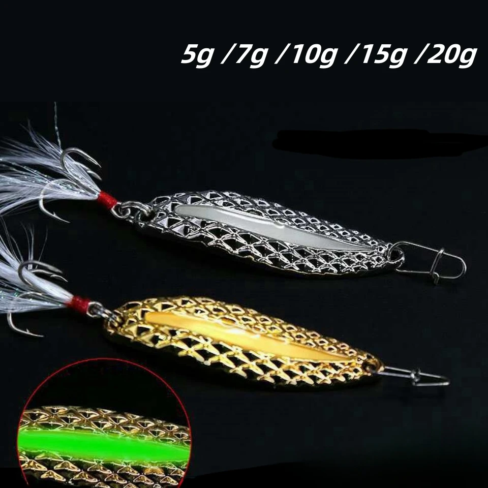 1 Pcs Luya Bait Tianyan Leech Luminous Sequin Set Luminous False Bait Cockmouth Bass Simulation Luya Pseudo Bait