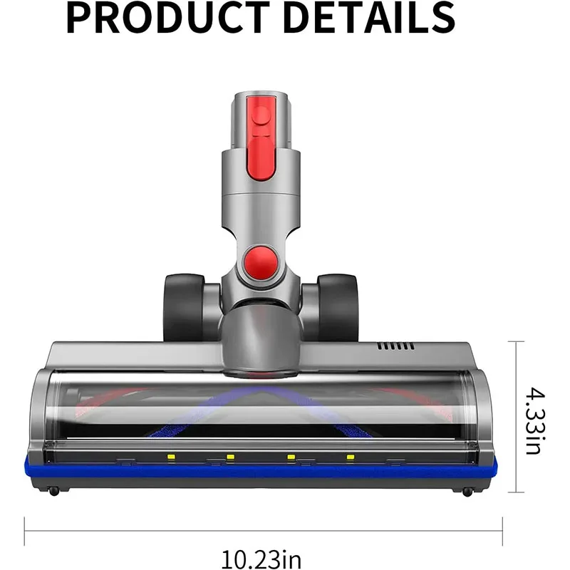 For Dyson V7 V8 V10 V11 V15 Vacuum Cleaners Motorized Floor Brush Head Replaceable Accessories Spare Parts