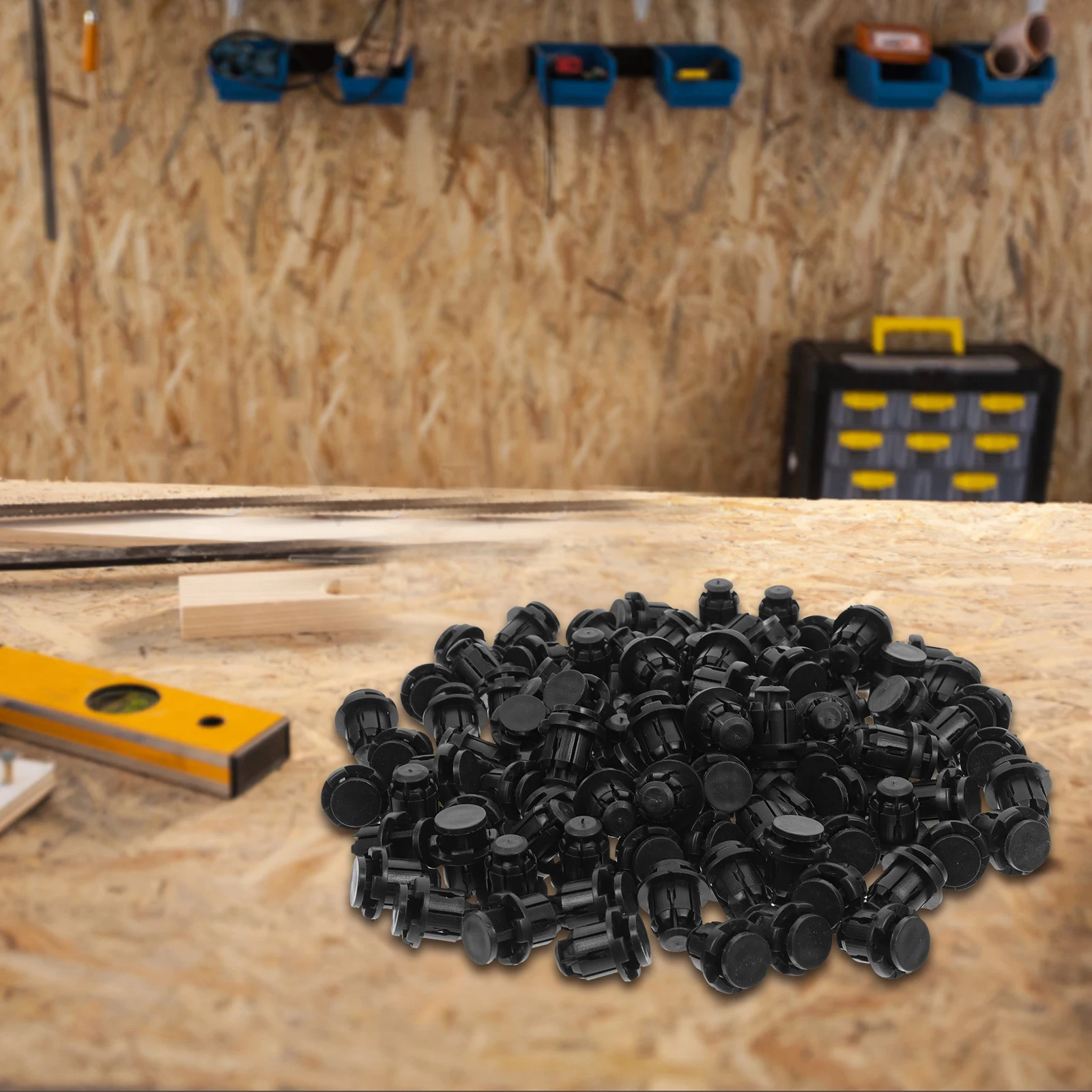 

100pcs Side Skirt Guard Plate Body Clips Automotive Parts Plastic Bumper Retainer Fastener Kit Car Clips For Bumper