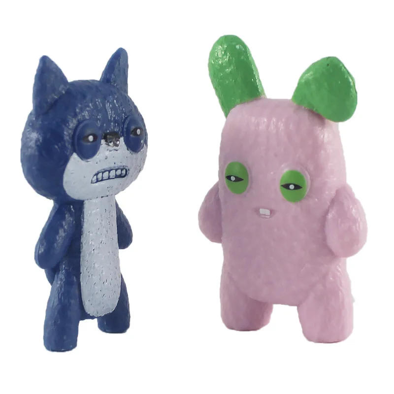3.2-4.8CM Amine Figuur 6-24 Stuks Sprout Monster Serie Pop Perifere Spel Pop Blind Box handgemaakte Model Model Speelgoed Gift