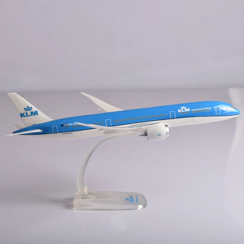 プラスチック製の飛行機モデルTutu,1/200スケール,klm,飛行機,飛行機,掘削機