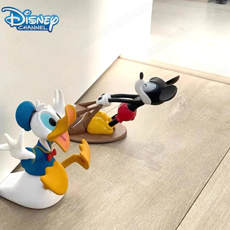 

Disney Donald Duck Door Stopper Cartoon Cute Mickey Mouse Woody Furniture Decorative Ornaments Party Kids Gift