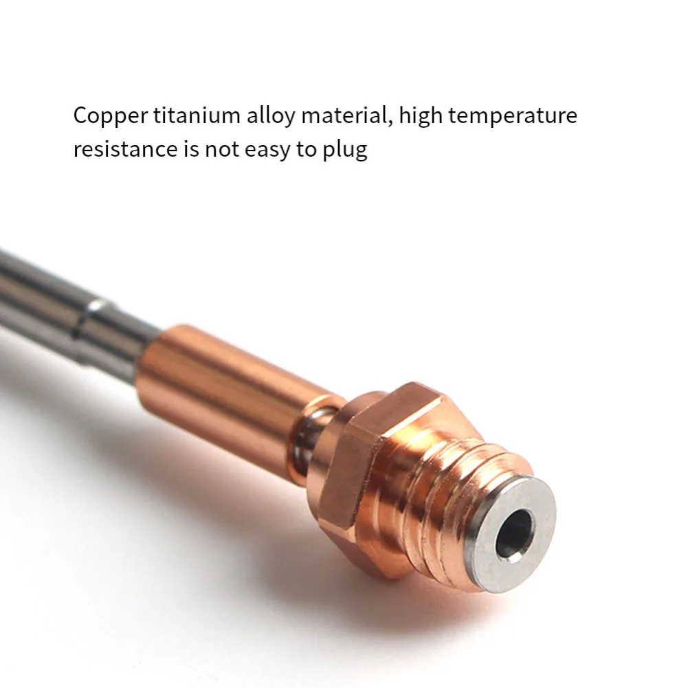 Upgrade Bimetal Heatbreak Adaptor Copper Alloy Throat Compatible For Prusa MK4 High Temperature Sdevg Sddbsdd Sddddddddddd Bdfff