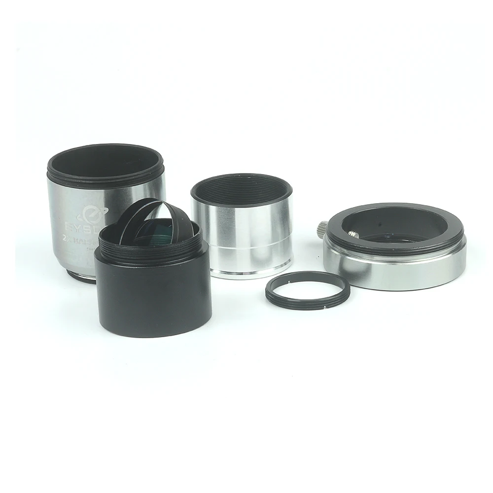 عدسة بارلو لونية EYSDON مقاس 1.25 بوصة 2X - مثالية لأجزاء التلسكوب الفلكي الاحترافي