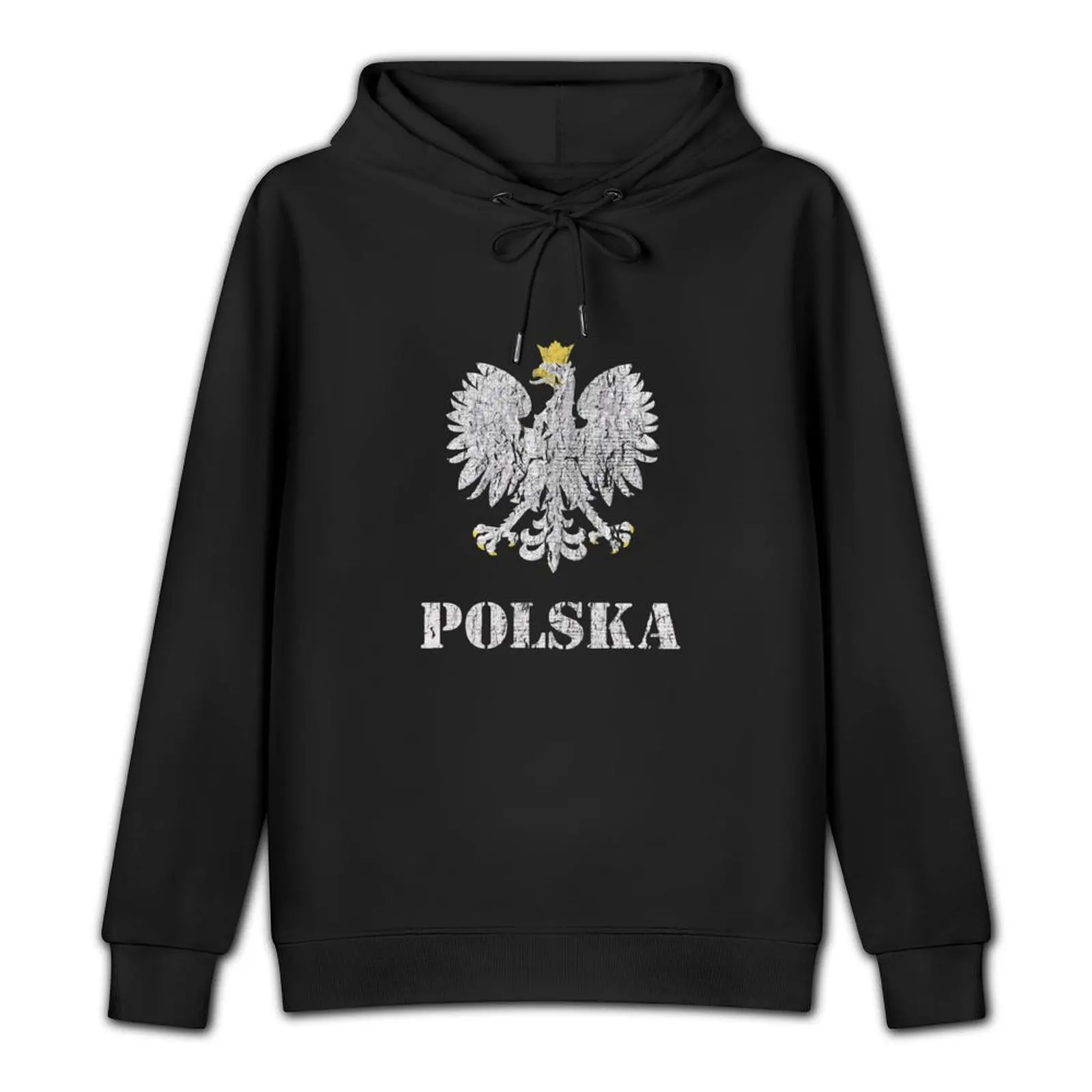 Vintage Poland Polish Flag - Polish Eagle Pullover Hoodie autumn japanese style korean clothes hooded shirt hoodie streetwear